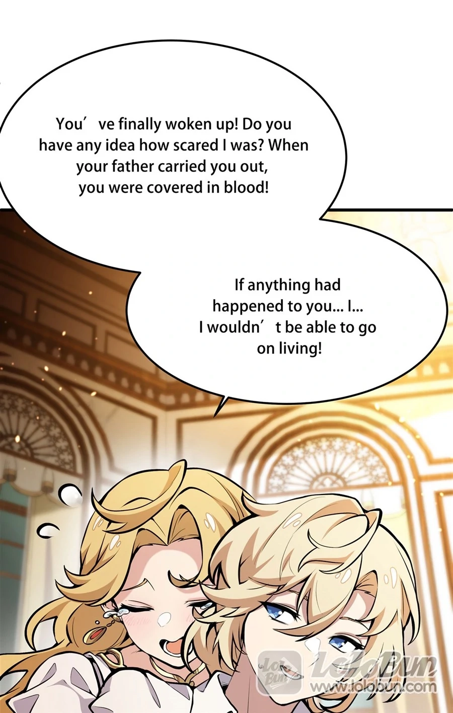 The Yellow-Haired Villain in the Female Main Character
