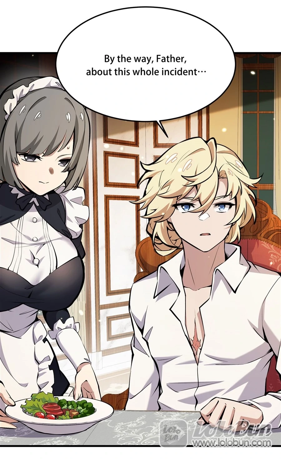 The Yellow-Haired Villain in the Female Main Character