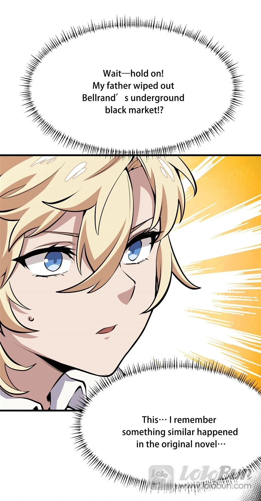 The Yellow-Haired Villain in the Female Main Character