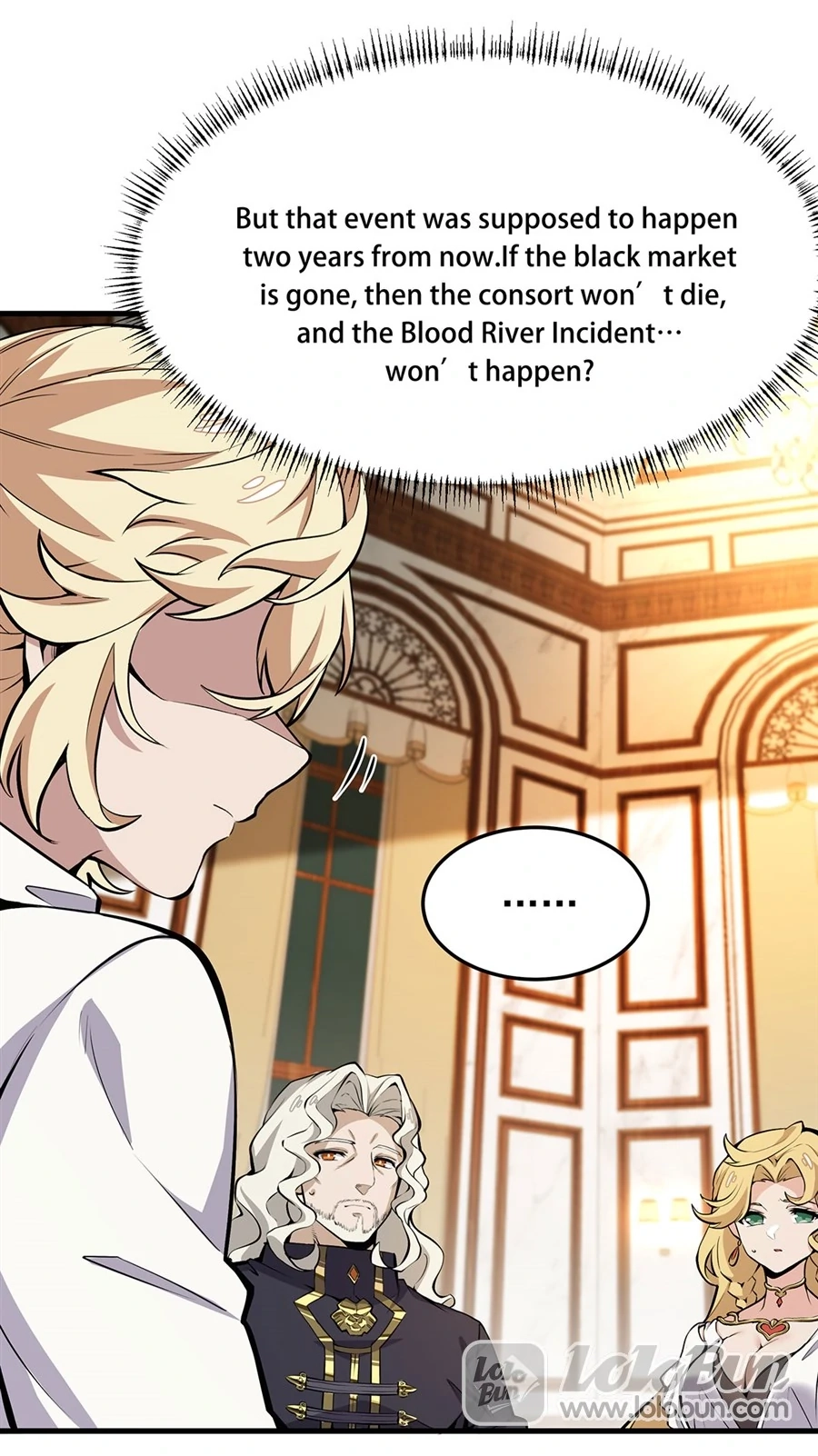 The Yellow-Haired Villain in the Female Main Character