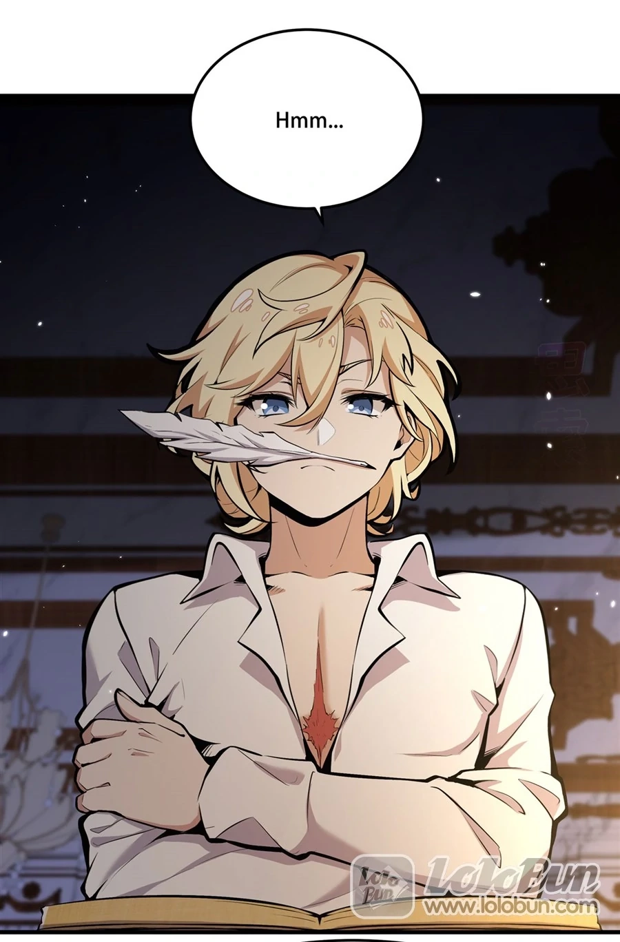 The Yellow-Haired Villain in the Female Main Character