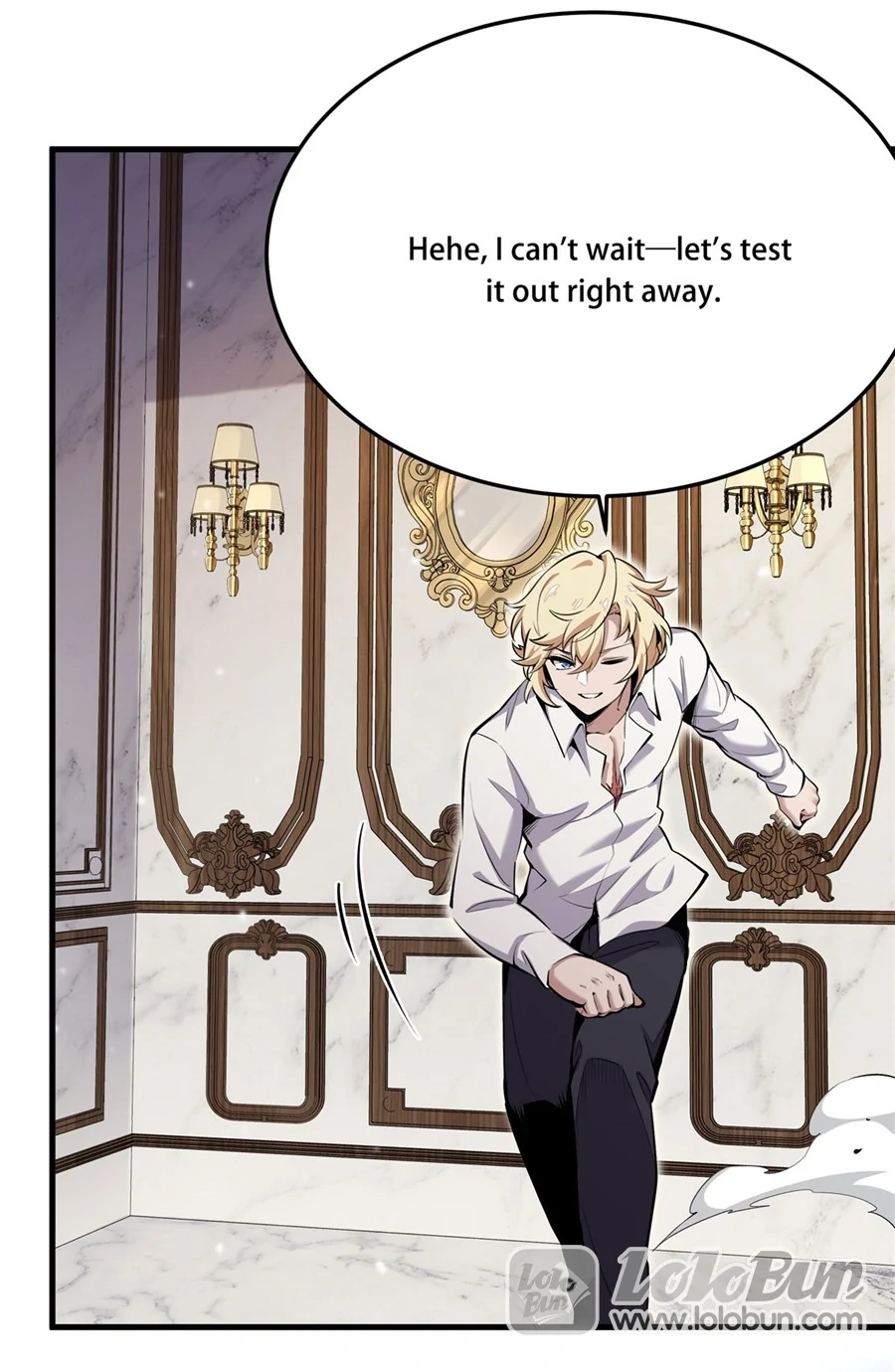The Yellow-Haired Villain in the Female Main Character