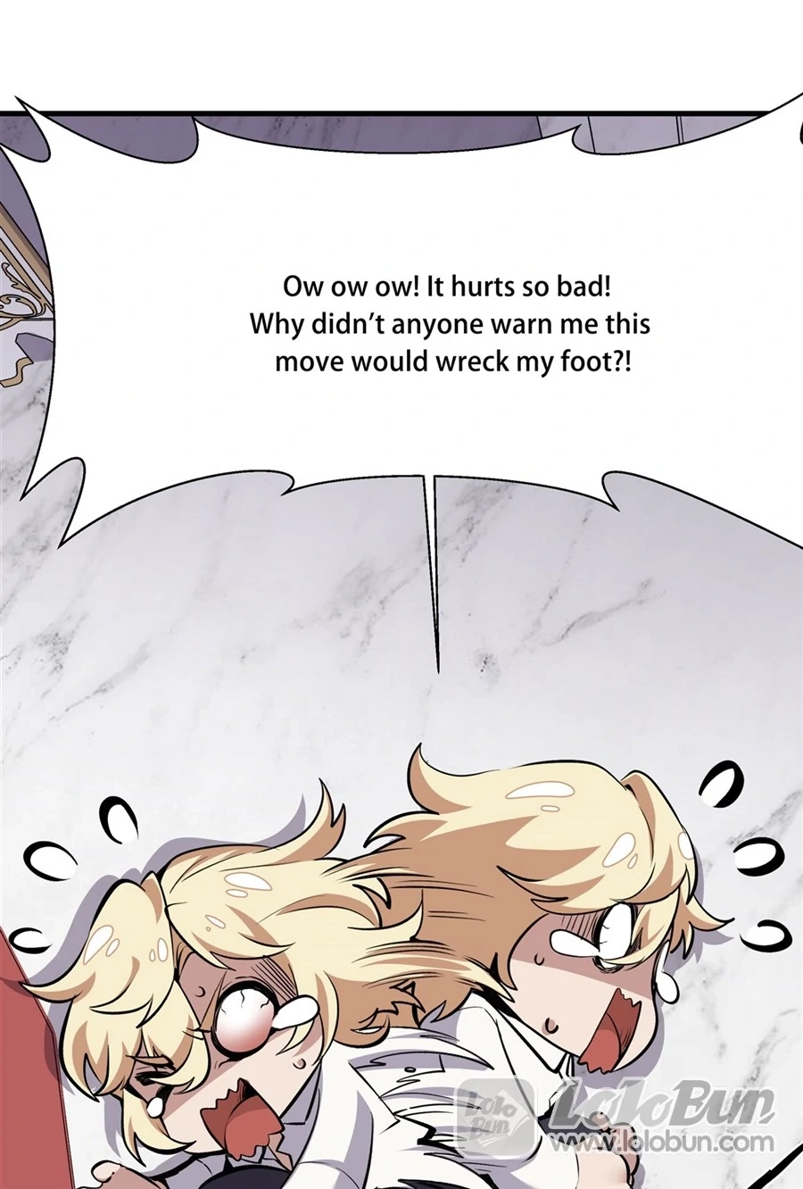 The Yellow-Haired Villain in the Female Main Character
