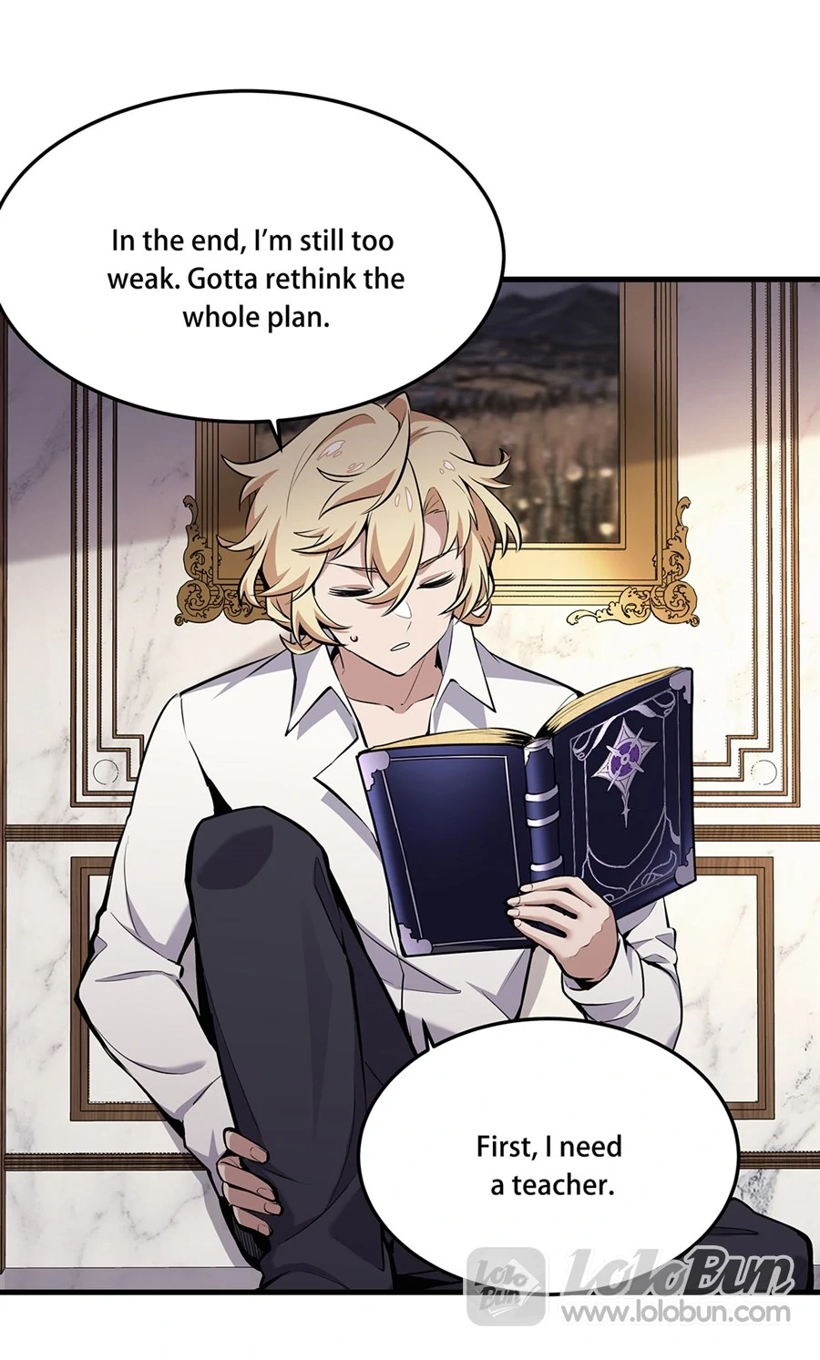 The Yellow-Haired Villain in the Female Main Character