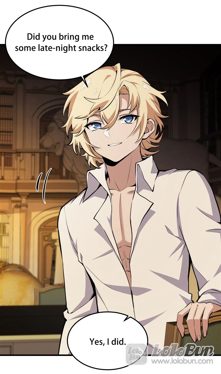 The Yellow-Haired Villain in the Female Main Character