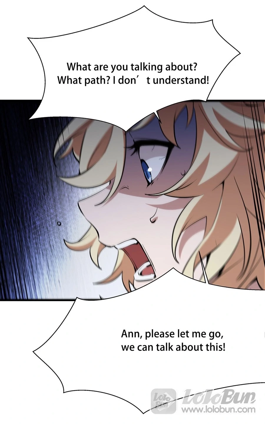 The Yellow-Haired Villain in the Female Main Character