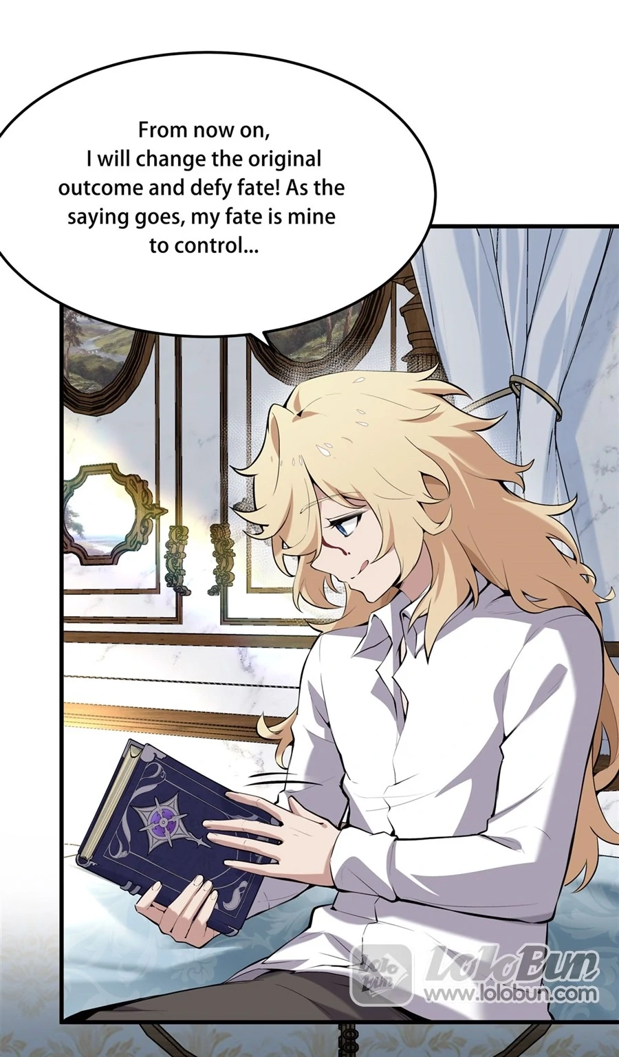 The Yellow-Haired Villain in the Female Main Character
