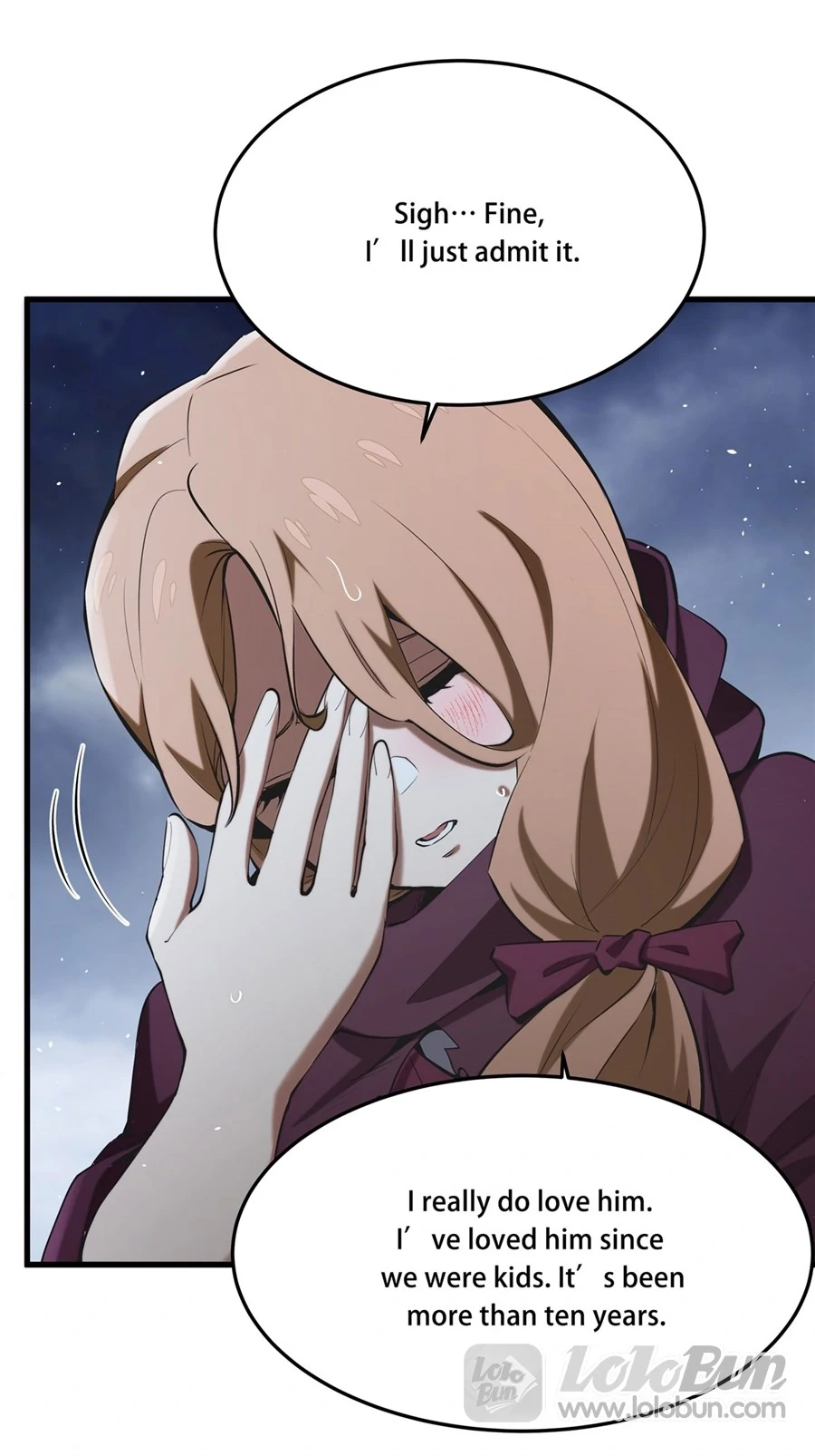 The Yellow-Haired Villain in the Female Main Character