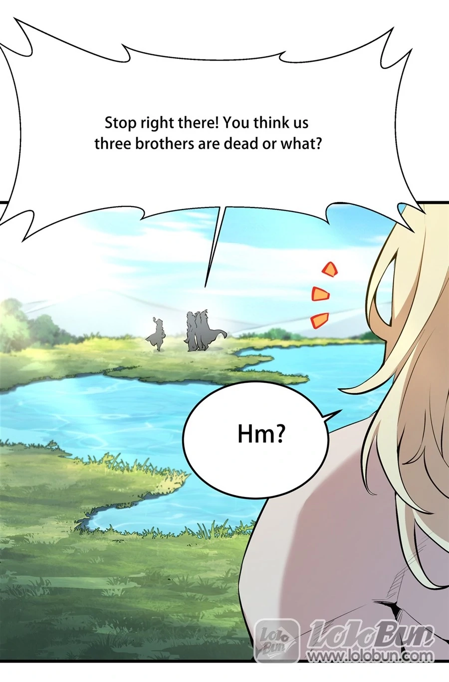 The Yellow-Haired Villain in the Female Main Character