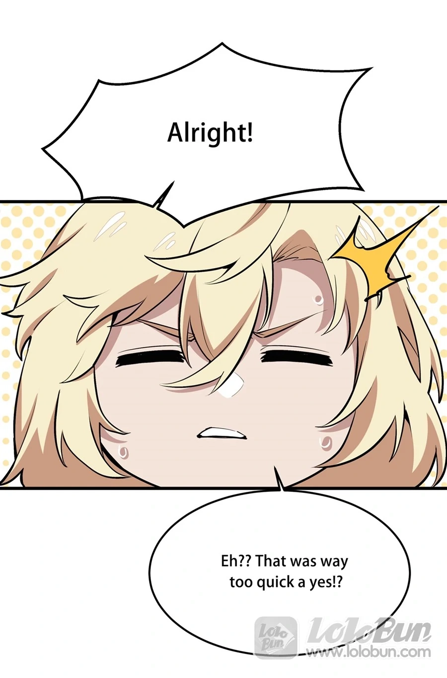 The Yellow-Haired Villain in the Female Main Character