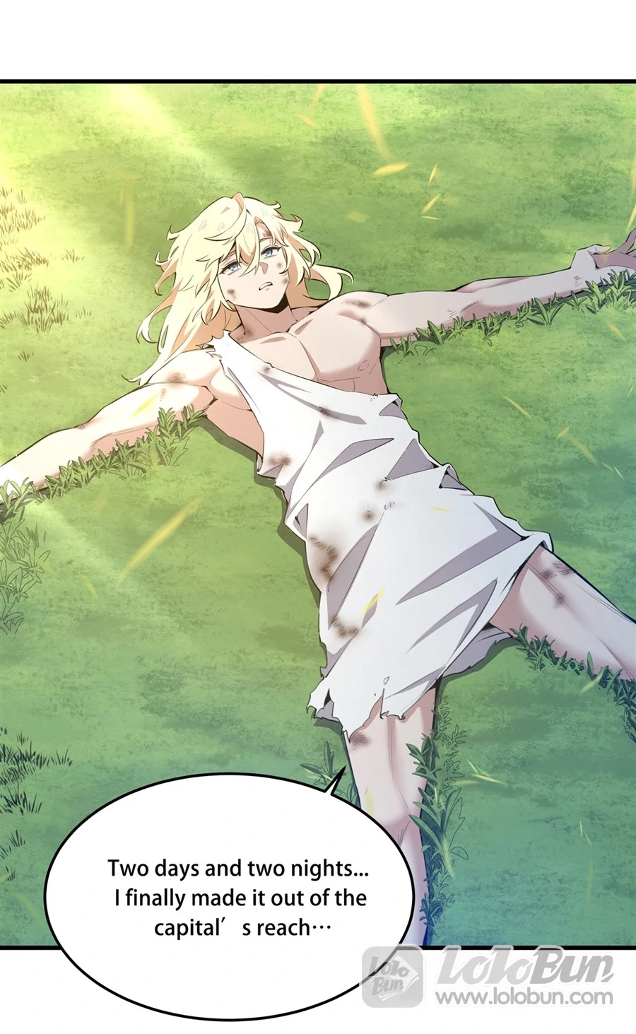 The Yellow-Haired Villain in the Female Main Character