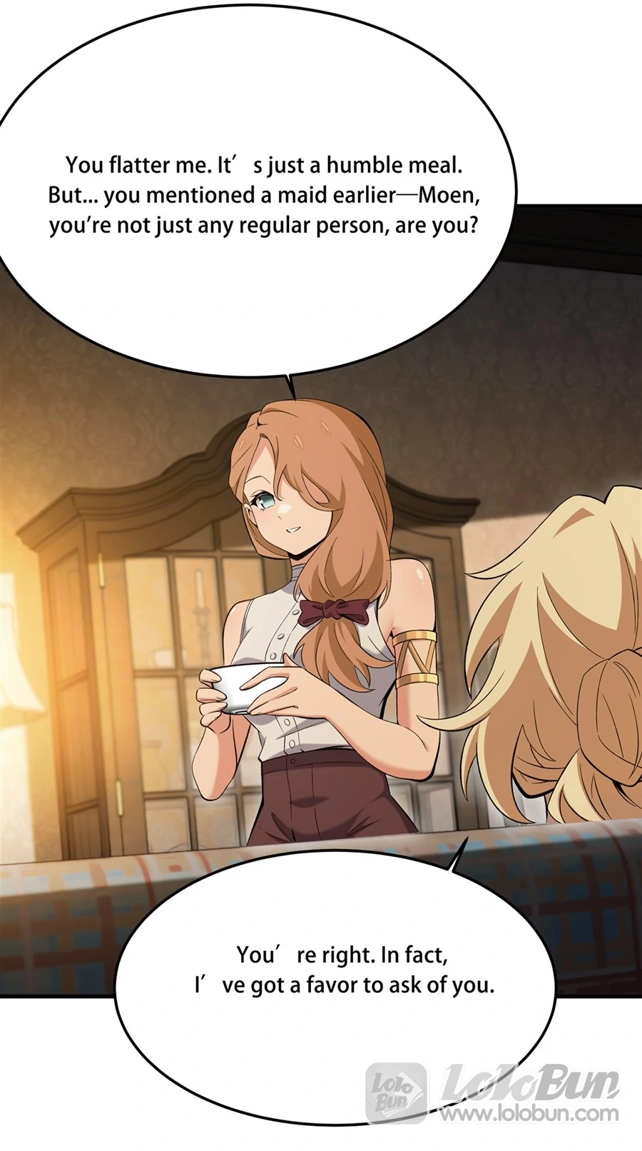 The Yellow-Haired Villain in the Female Main Character