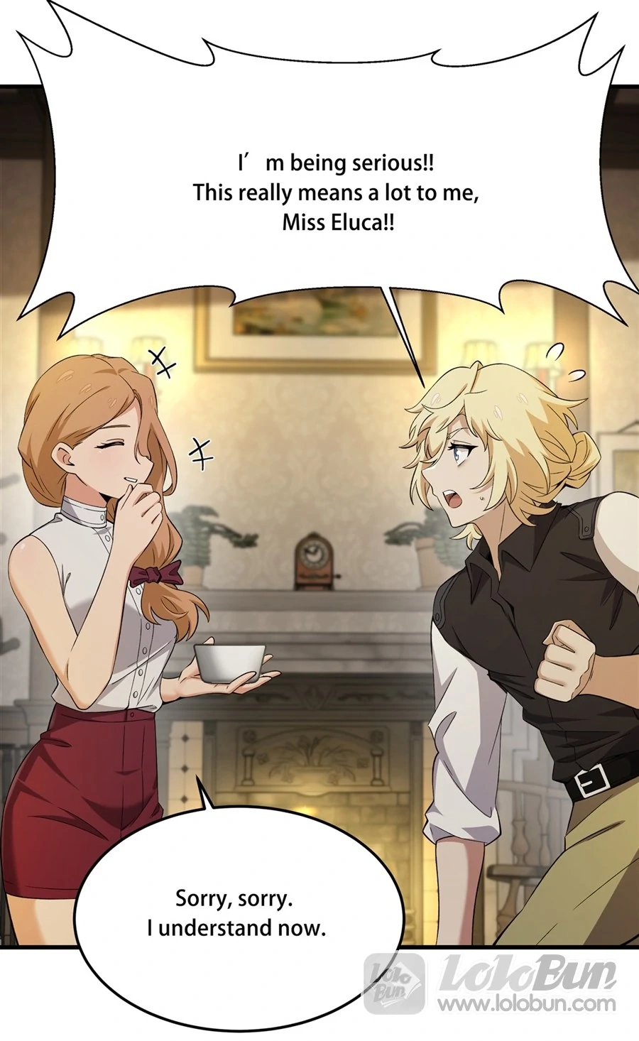 The Yellow-Haired Villain in the Female Main Character
