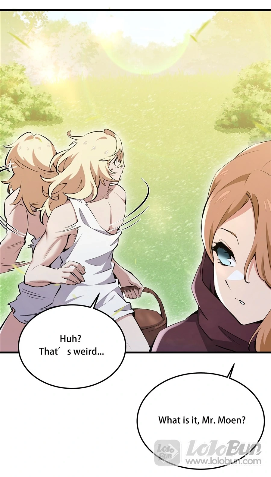 The Yellow-Haired Villain in the Female Main Character