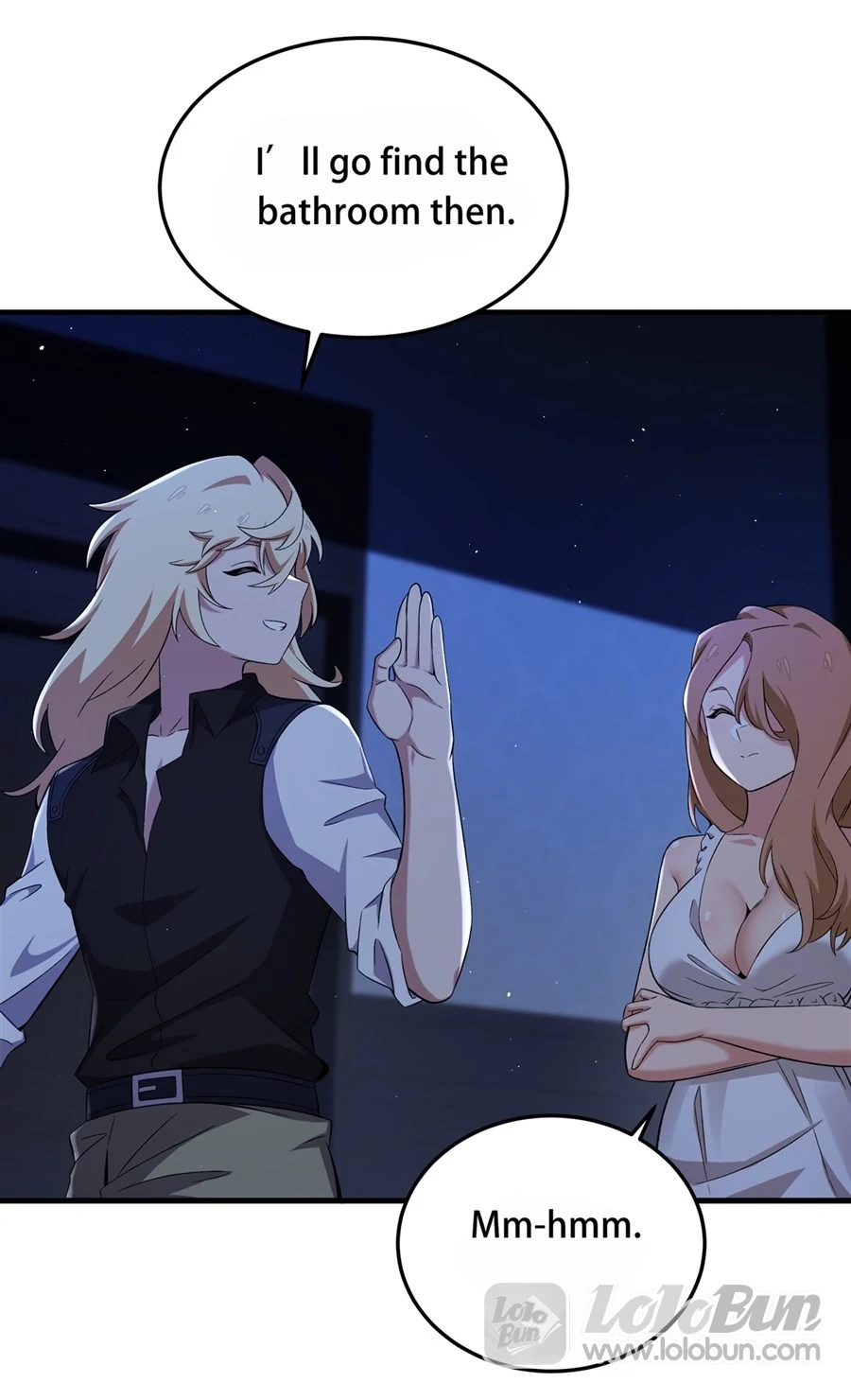 The Yellow-Haired Villain in the Female Main Character