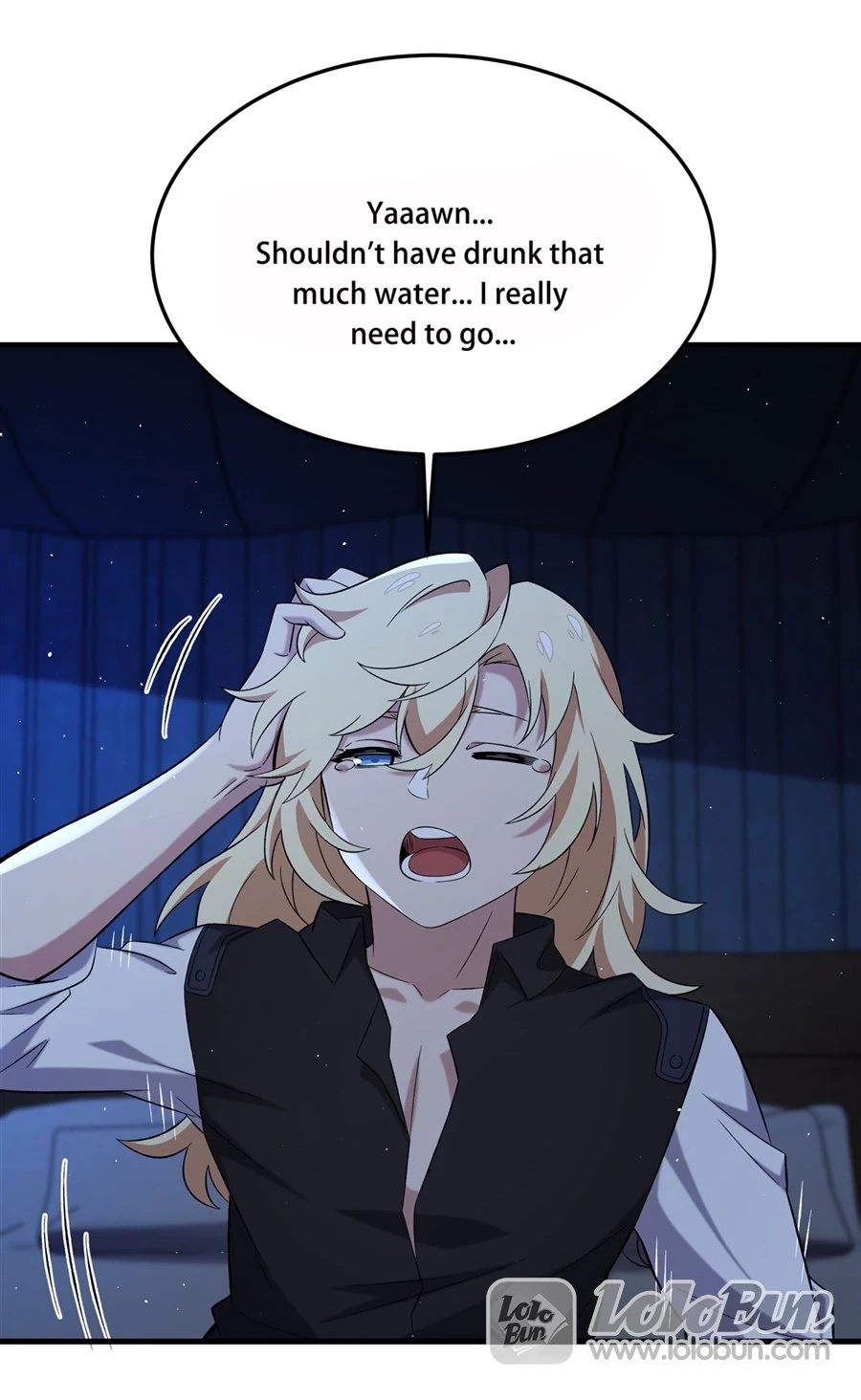 The Yellow-Haired Villain in the Female Main Character
