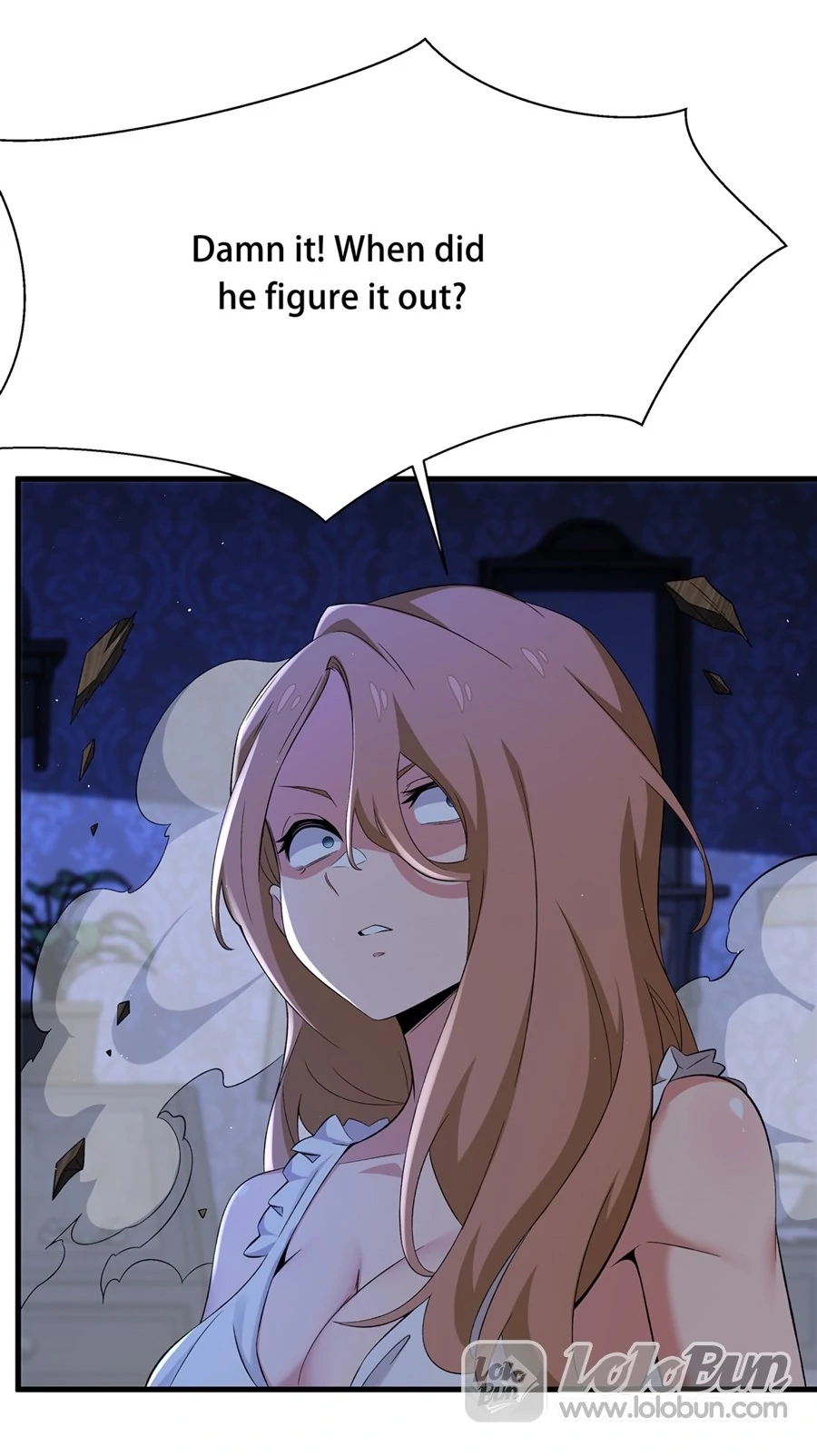 The Yellow-Haired Villain in the Female Main Character