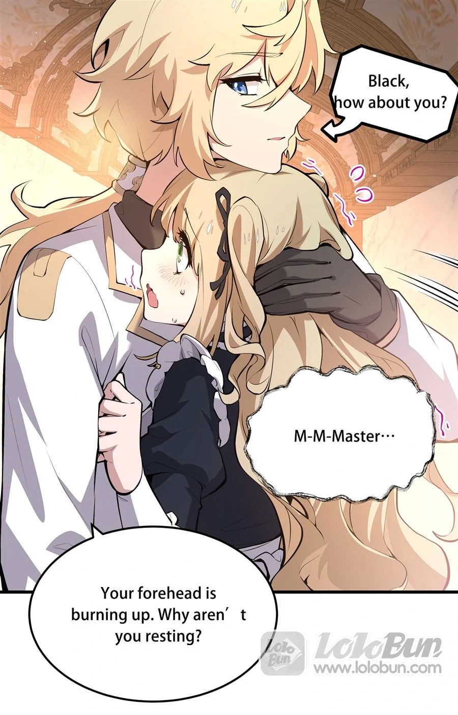 The Yellow-Haired Villain in the Female Main Character