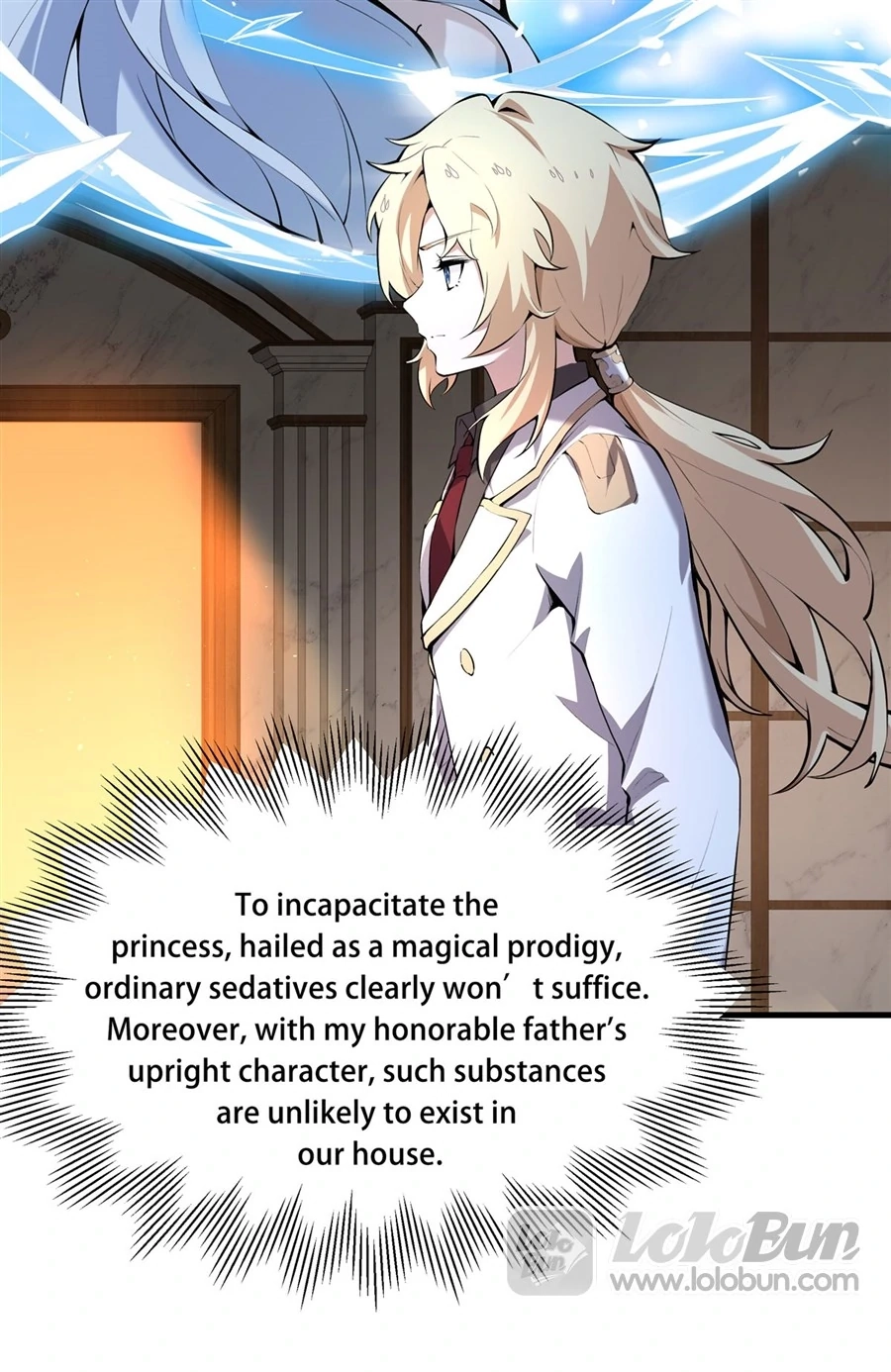 The Yellow-Haired Villain in the Female Main Character