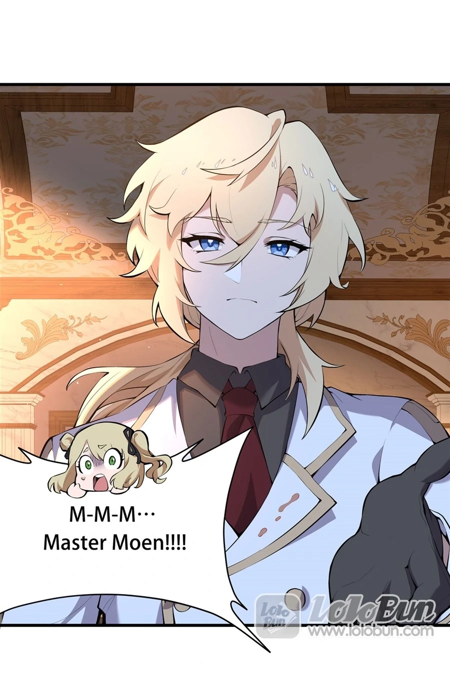 The Yellow-Haired Villain in the Female Main Character