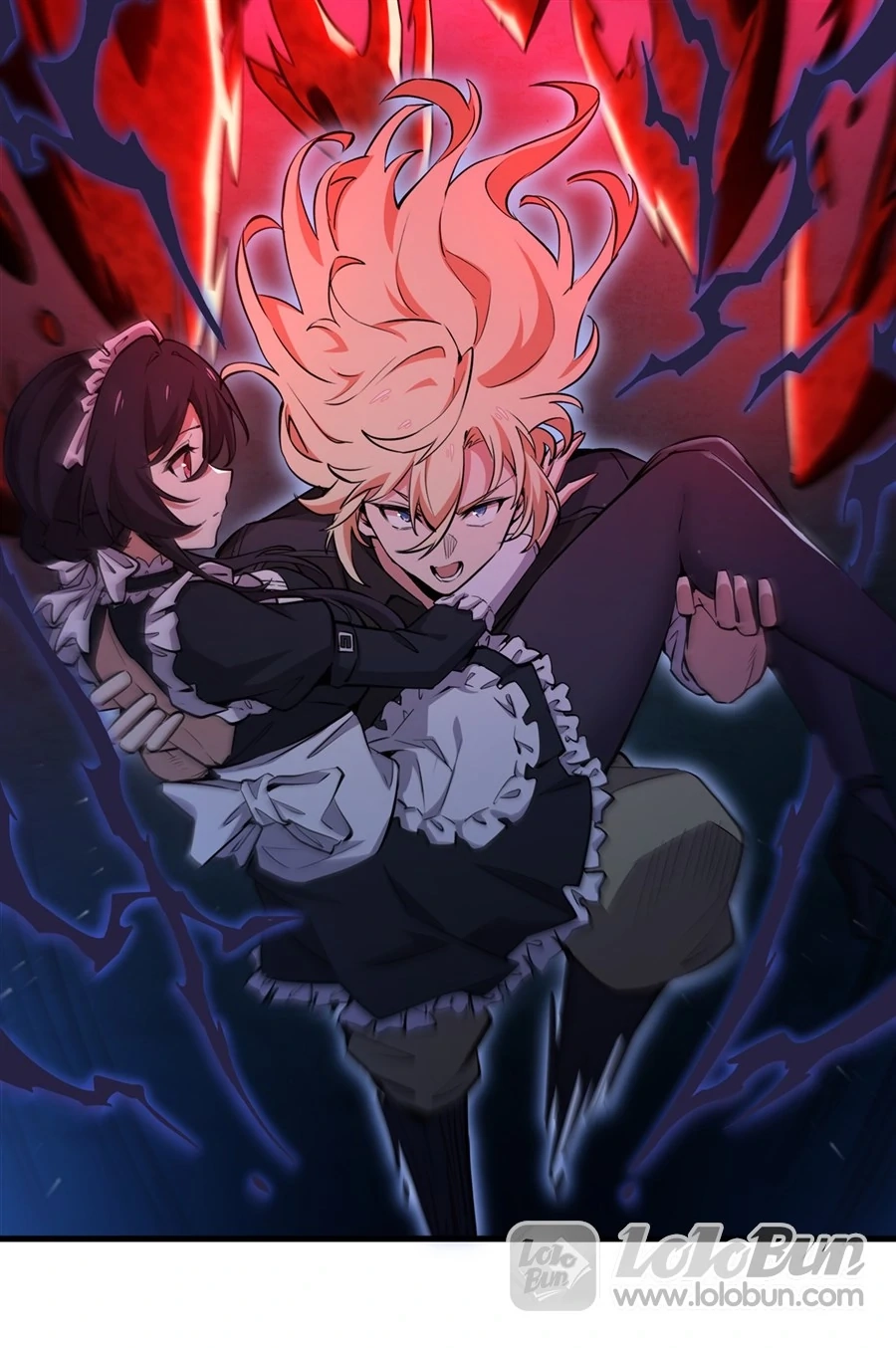 The Yellow-Haired Villain in the Female Main Character
