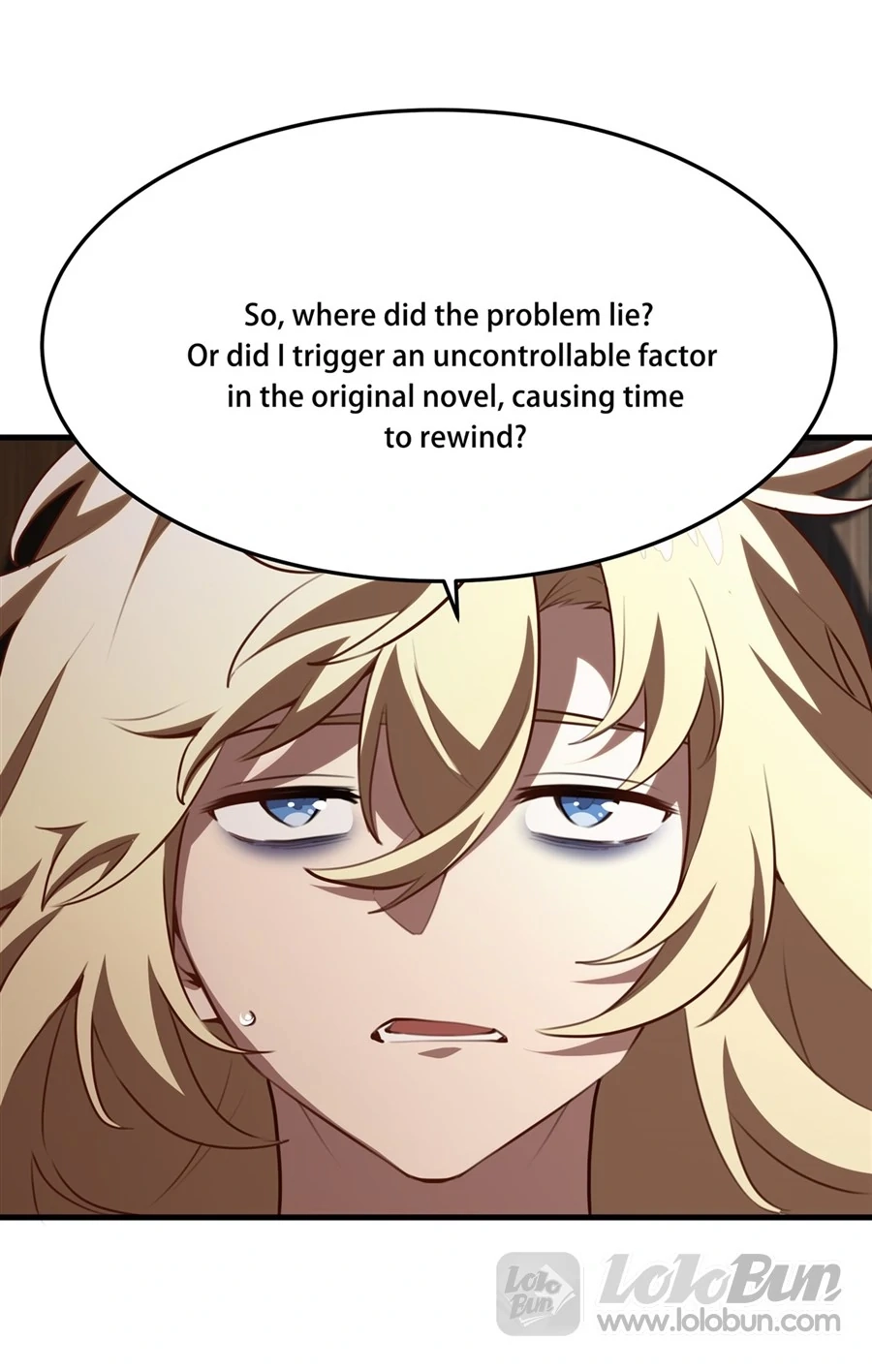 The Yellow-Haired Villain in the Female Main Character