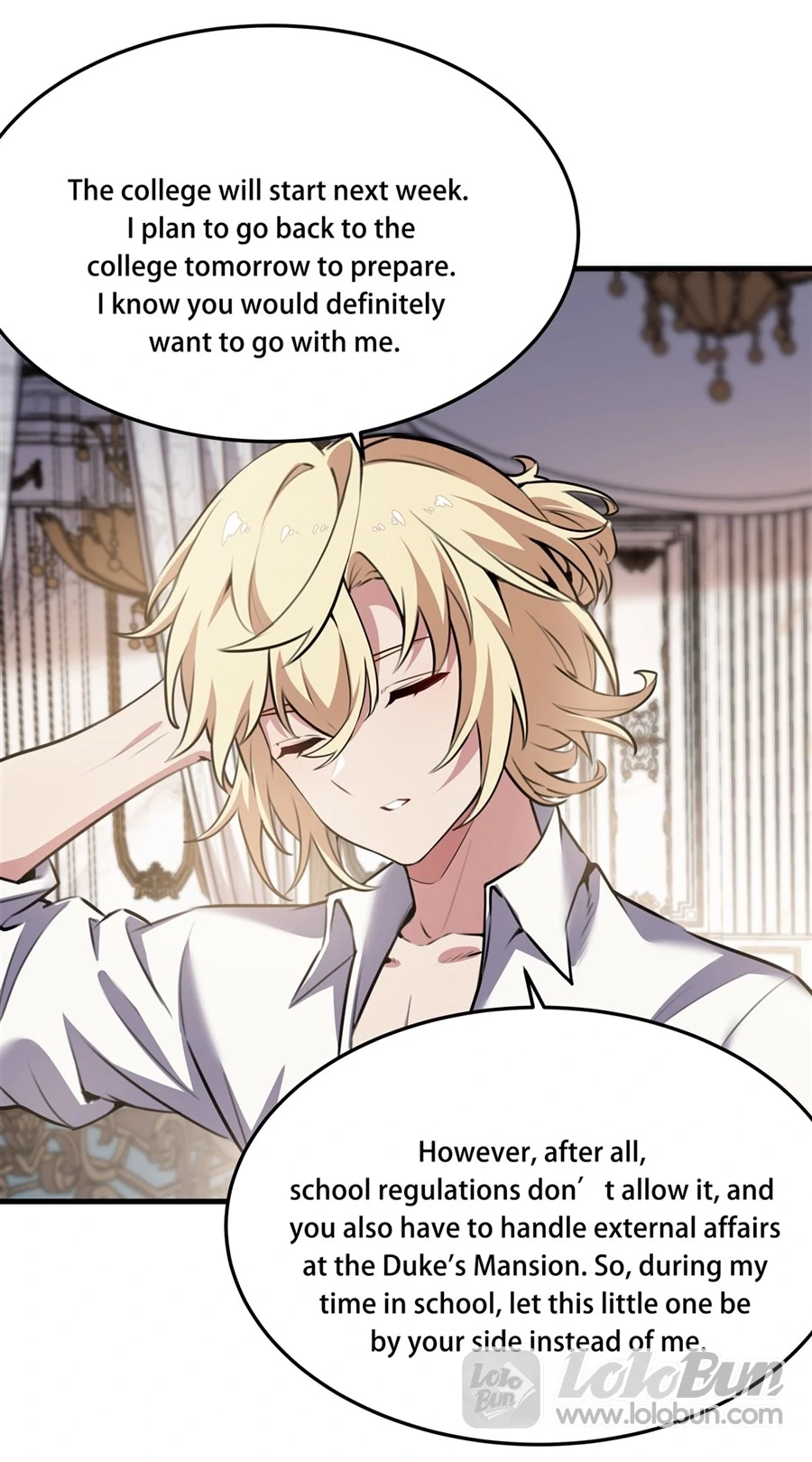 The Yellow-Haired Villain in the Female Main Character