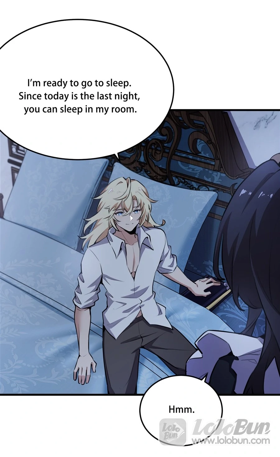 The Yellow-Haired Villain in the Female Main Character