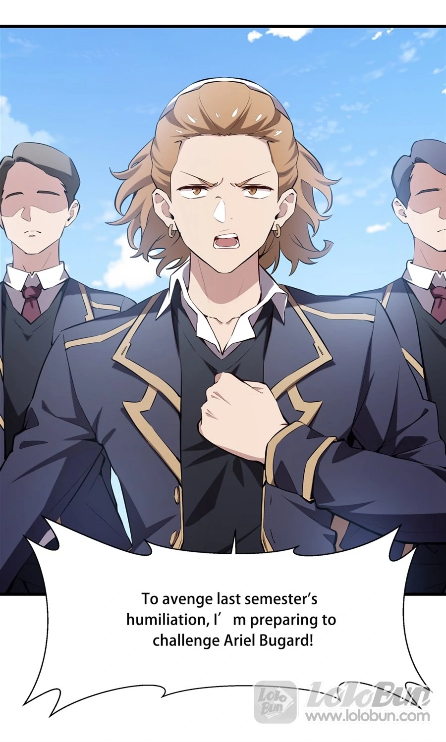 The Yellow-Haired Villain in the Female Main Character