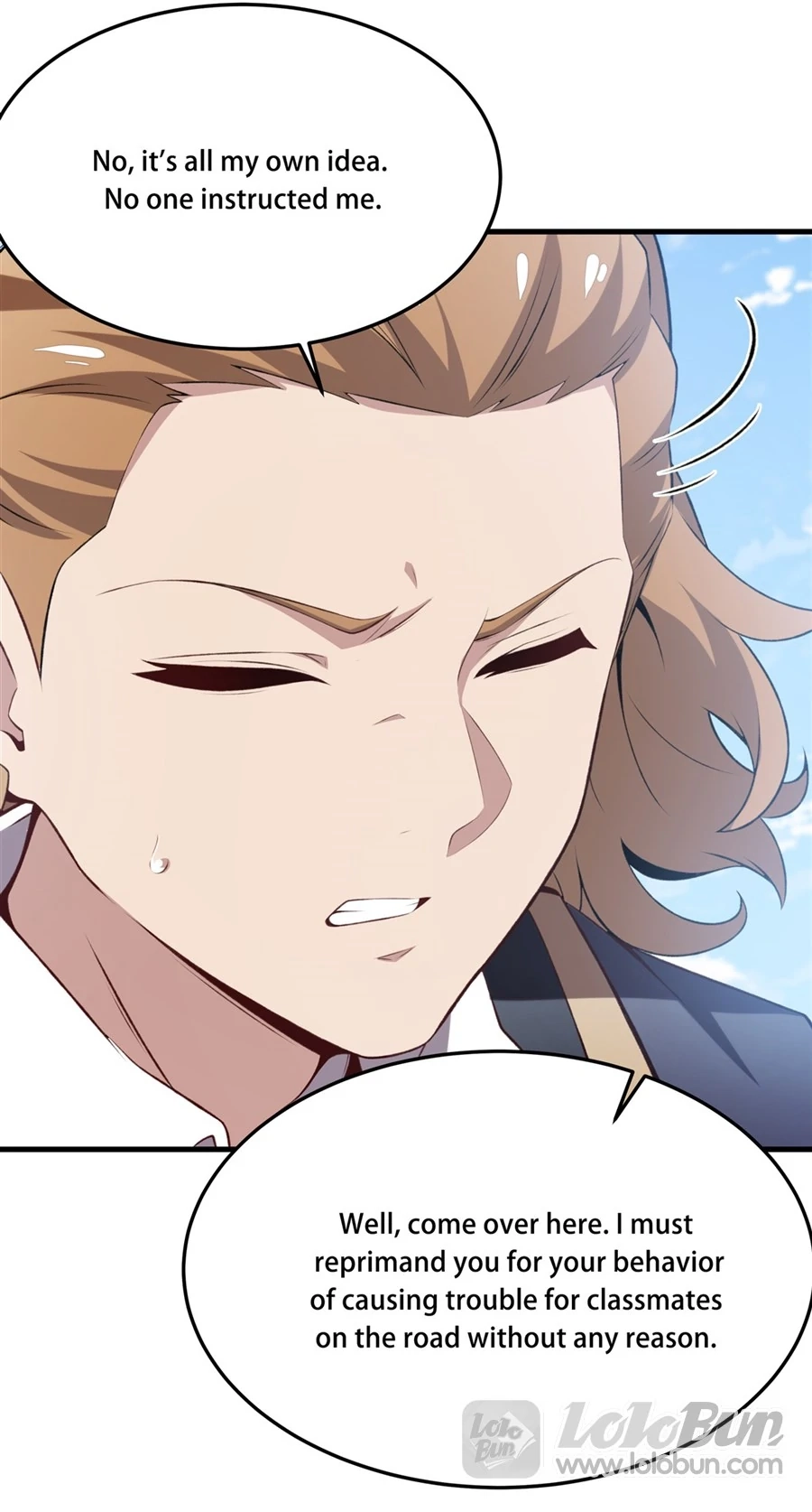 The Yellow-Haired Villain in the Female Main Character
