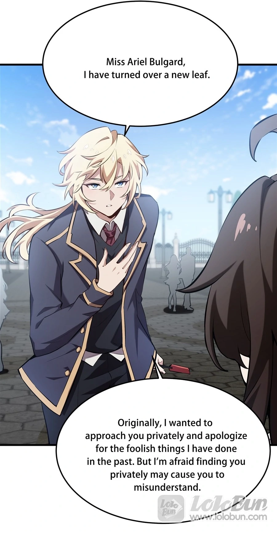 The Yellow-Haired Villain in the Female Main Character