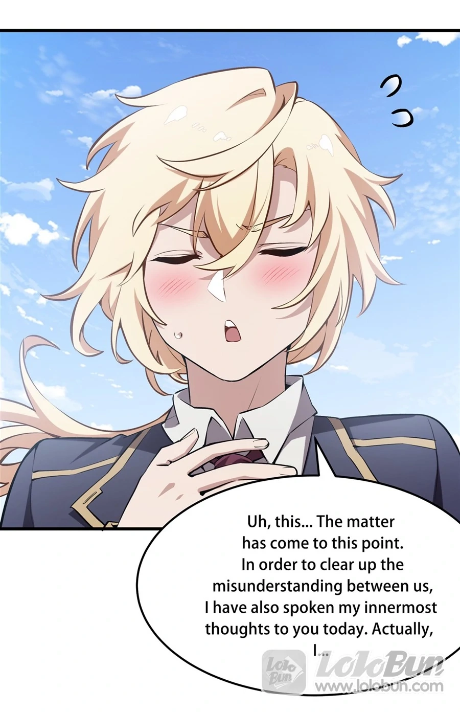 The Yellow-Haired Villain in the Female Main Character