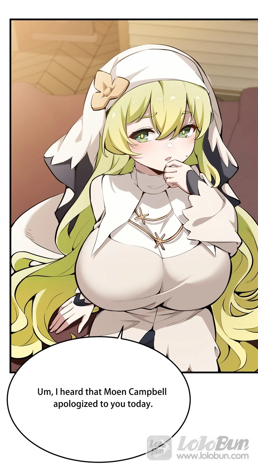 The Yellow-Haired Villain in the Female Main Character