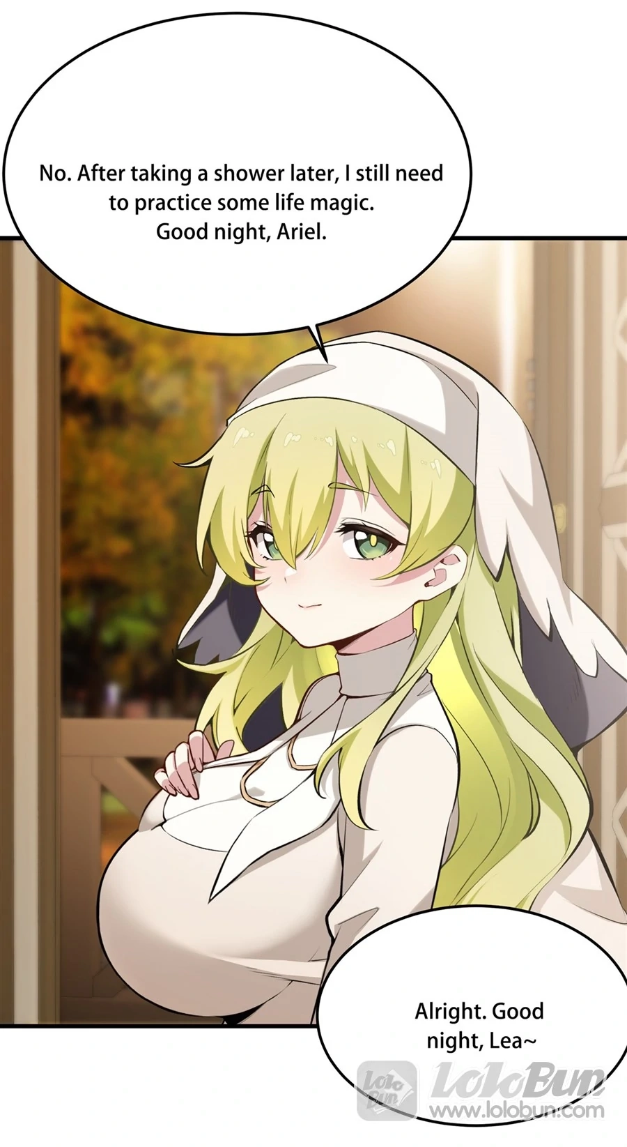 The Yellow-Haired Villain in the Female Main Character