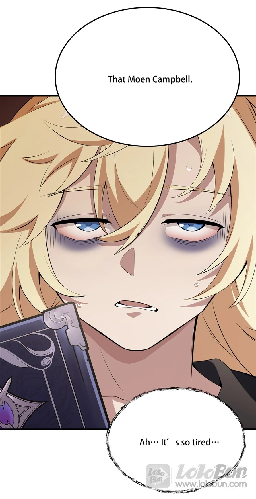 The Yellow-Haired Villain in the Female Main Character
