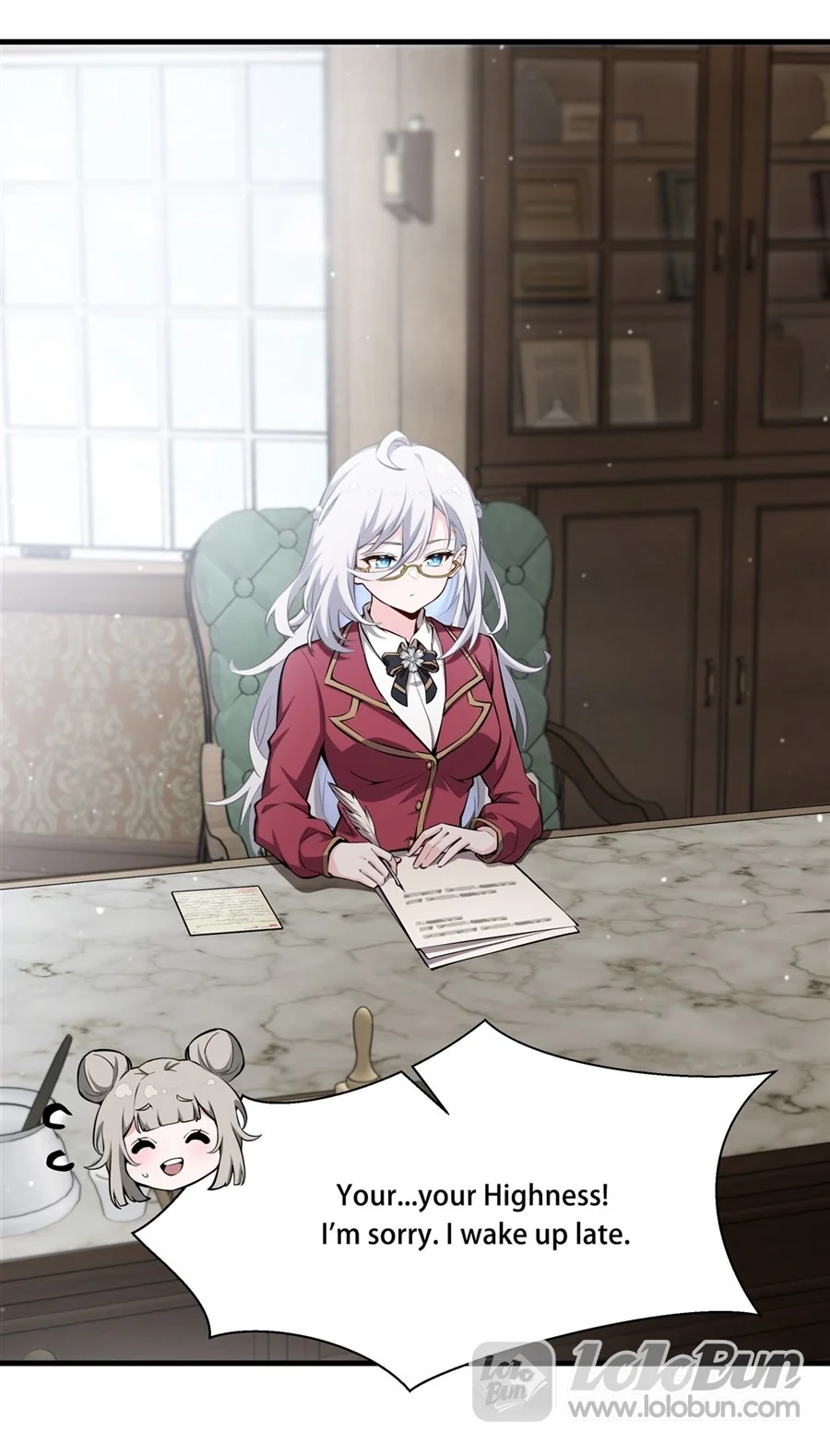 The Yellow-Haired Villain in the Female Main Character