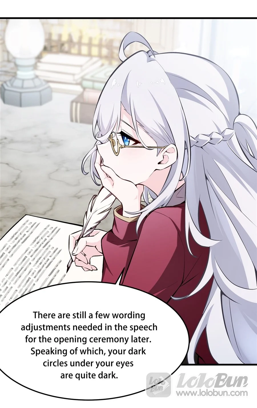The Yellow-Haired Villain in the Female Main Character