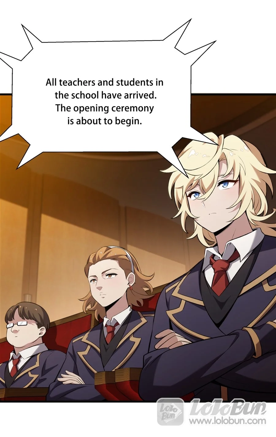 The Yellow-Haired Villain in the Female Main Character