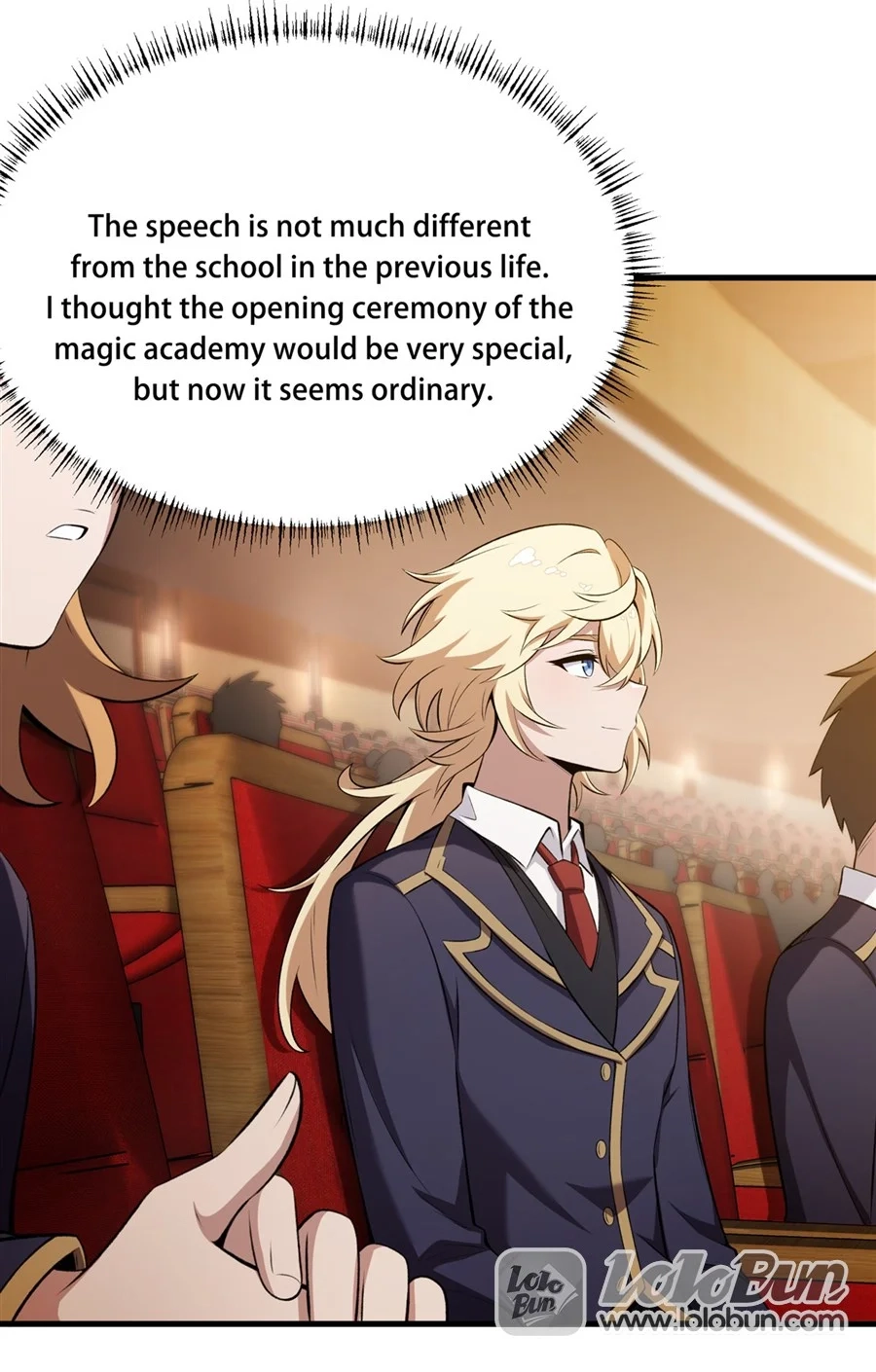 The Yellow-Haired Villain in the Female Main Character