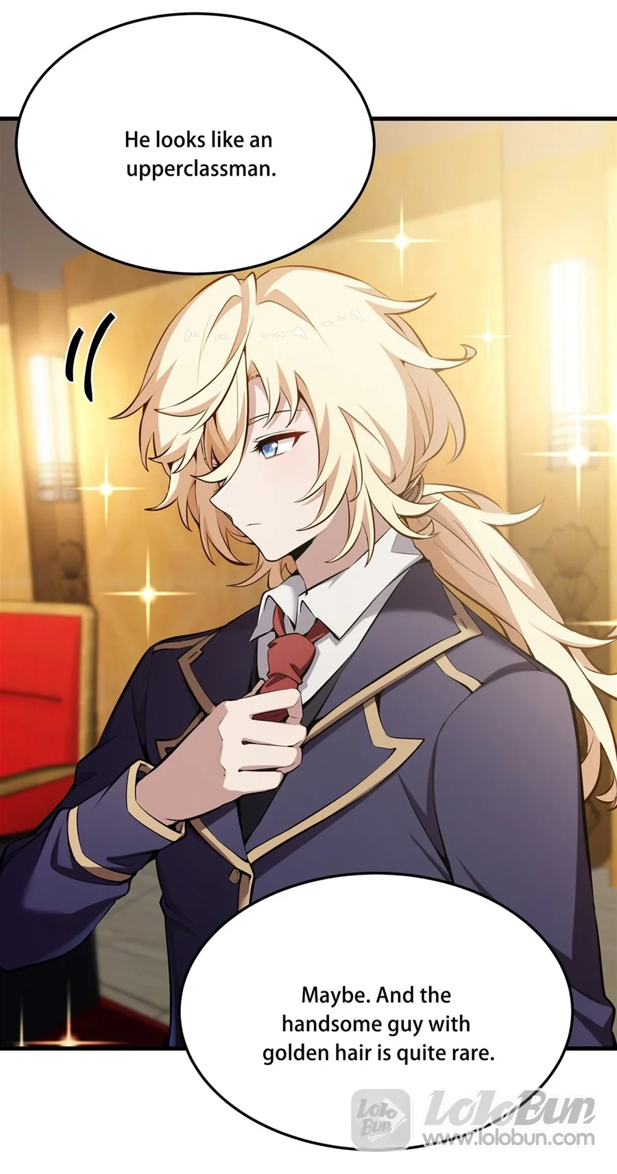 The Yellow-Haired Villain in the Female Main Character
