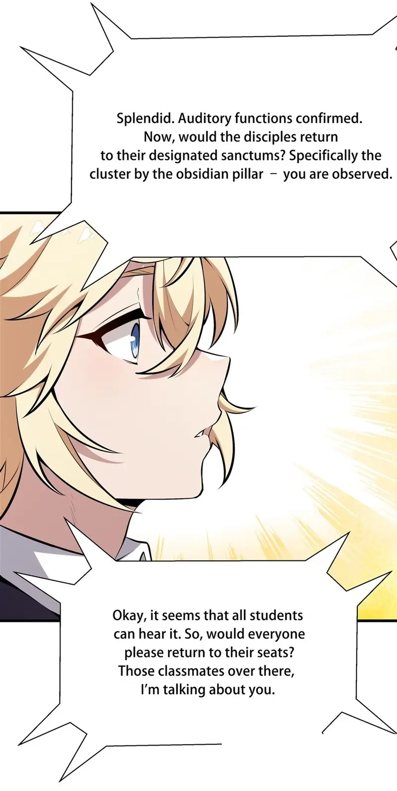 The Yellow-Haired Villain in the Female Main Character