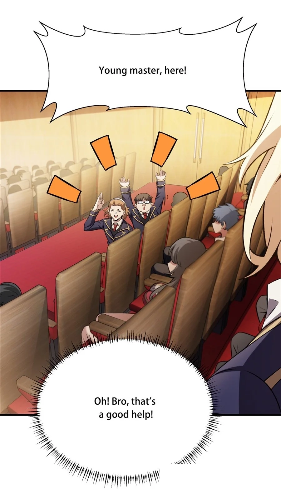 The Yellow-Haired Villain in the Female Main Character