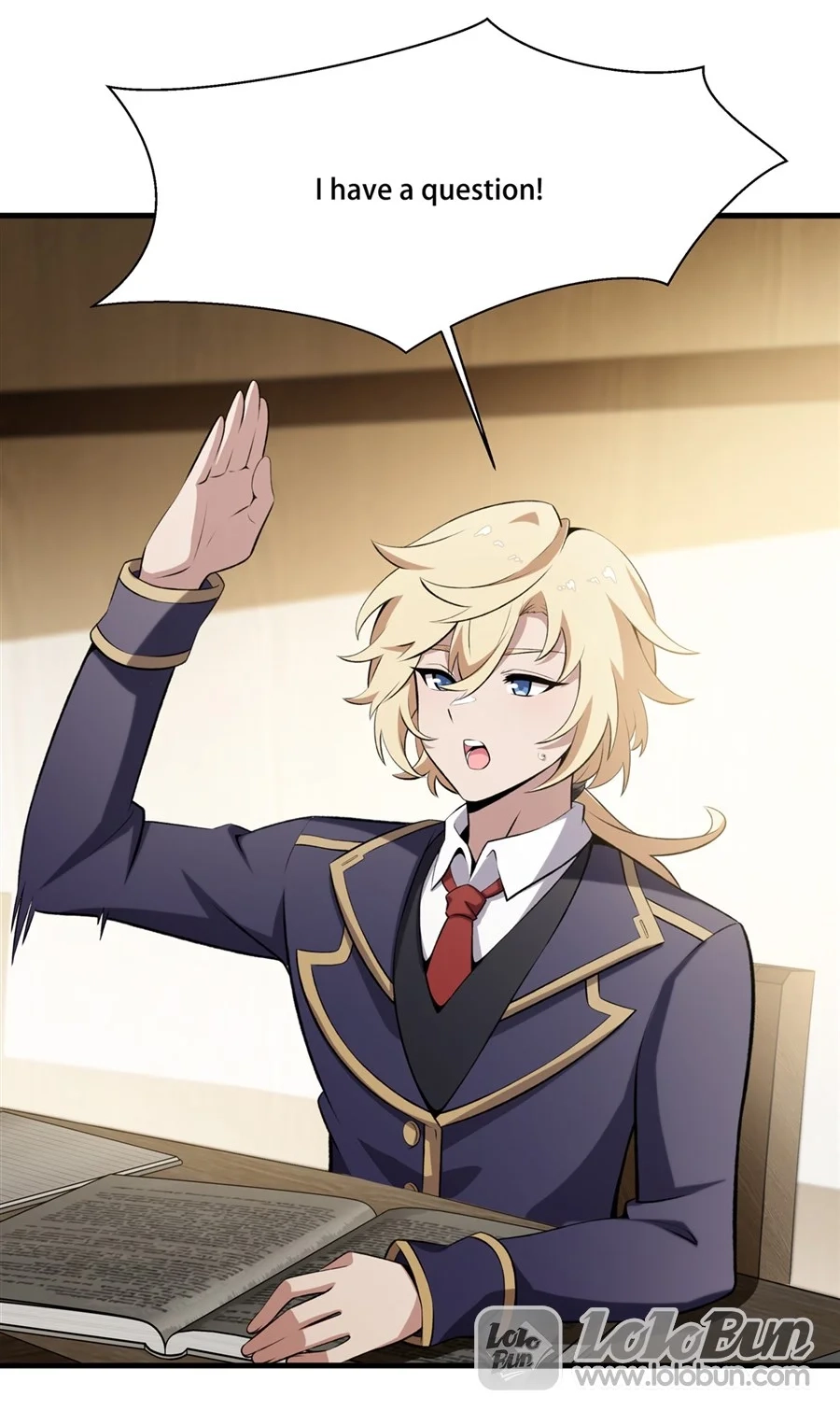 The Yellow-Haired Villain in the Female Main Character