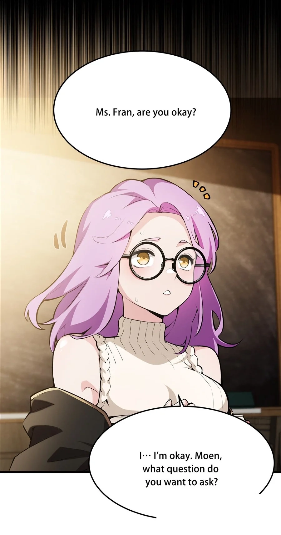 The Yellow-Haired Villain in the Female Main Character