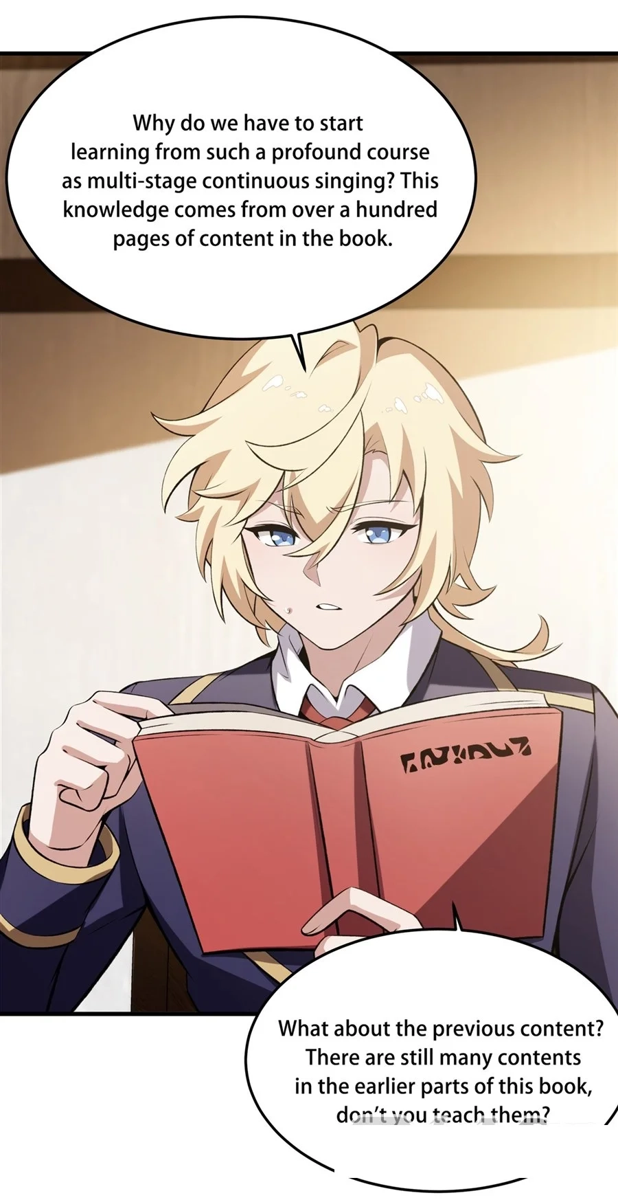 The Yellow-Haired Villain in the Female Main Character