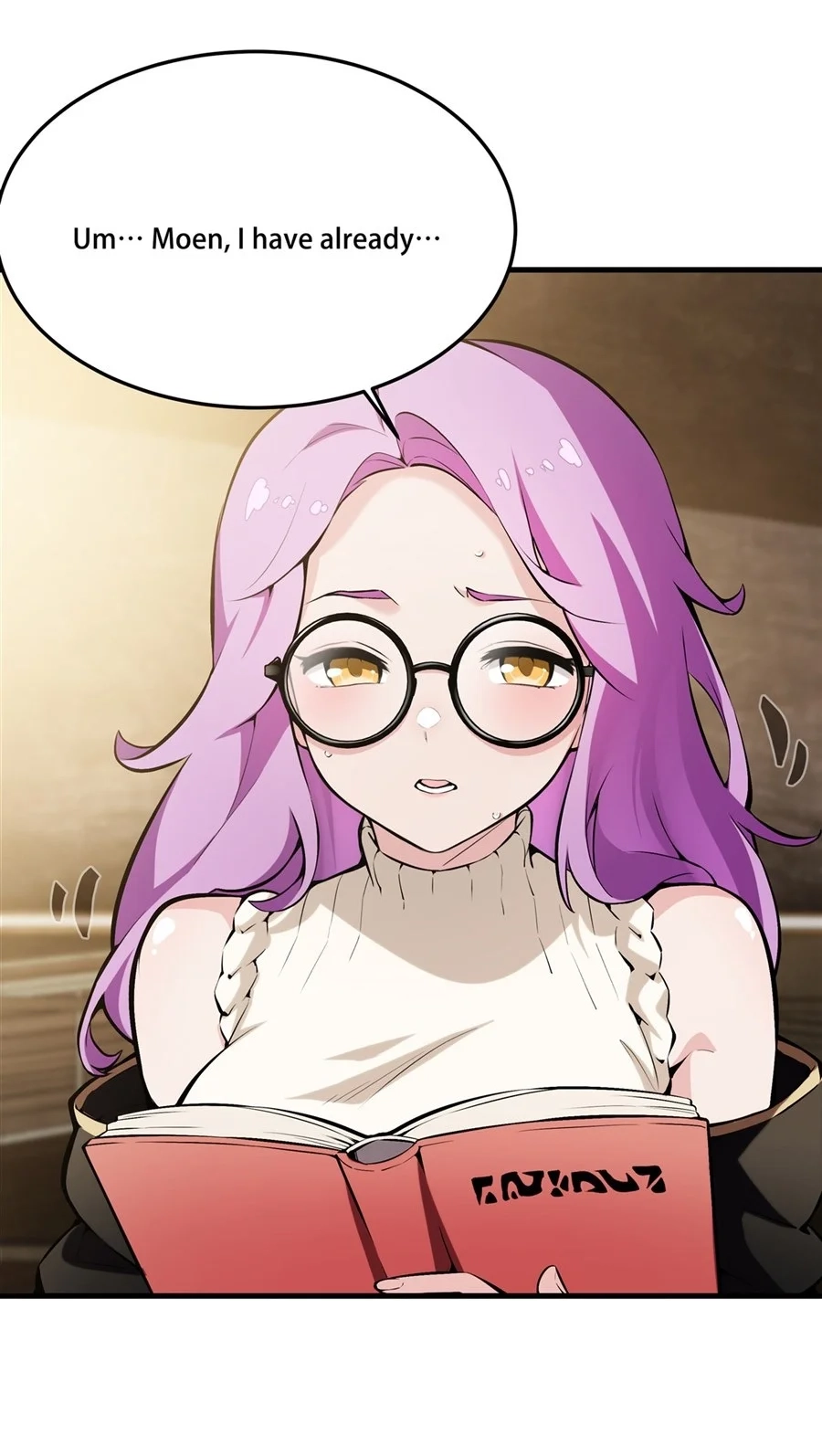 The Yellow-Haired Villain in the Female Main Character