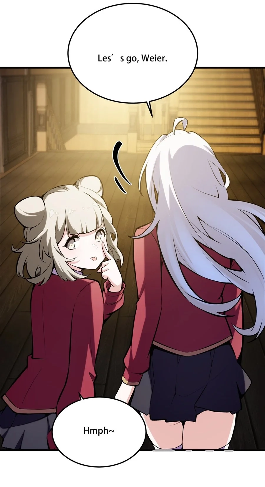 The Yellow-Haired Villain in the Female Main Character