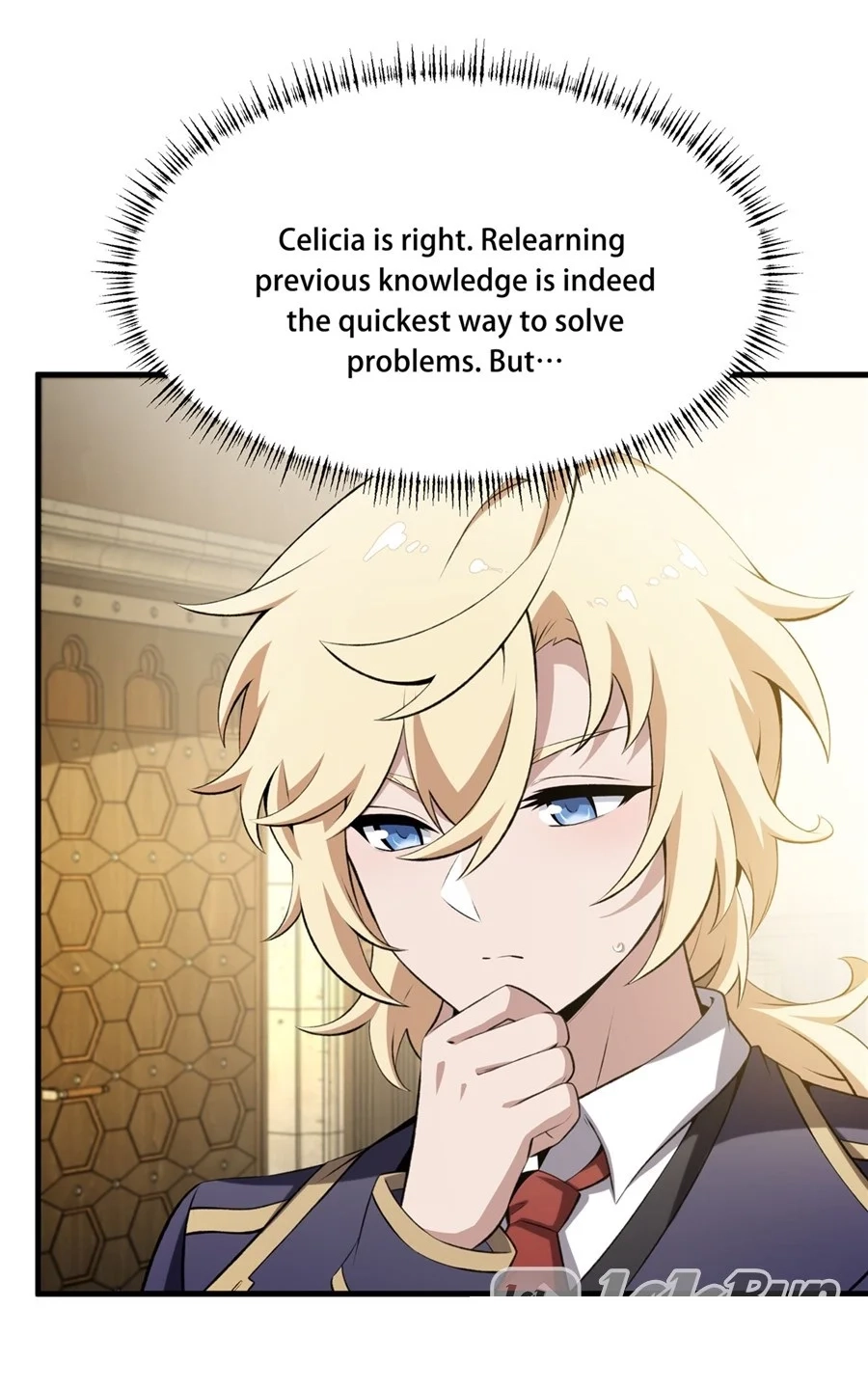 The Yellow-Haired Villain in the Female Main Character