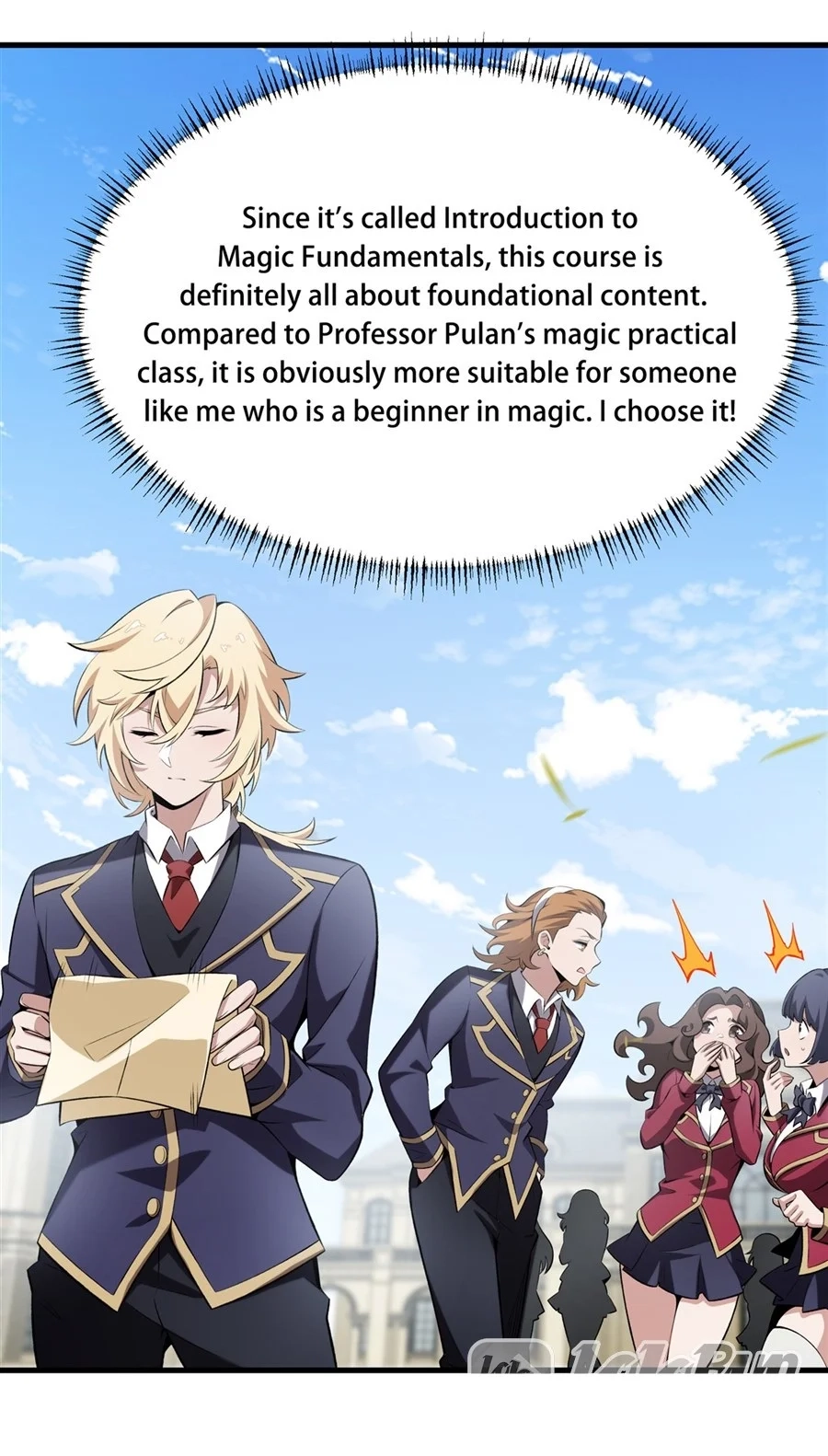 The Yellow-Haired Villain in the Female Main Character