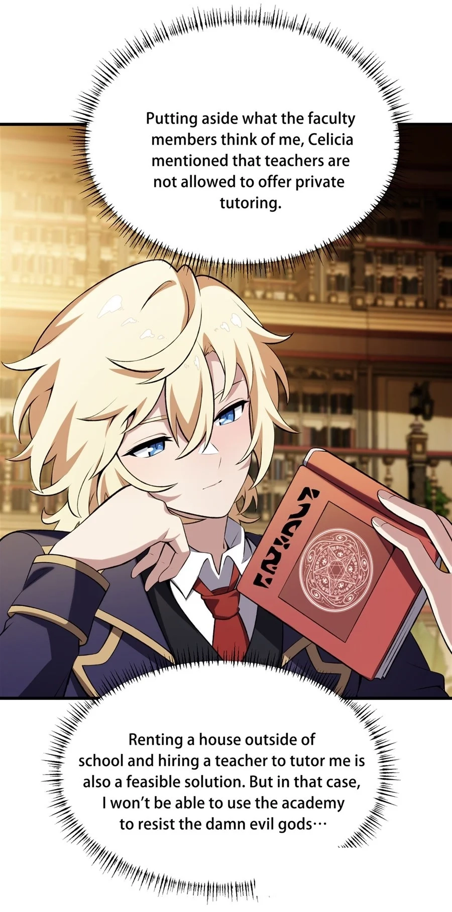 The Yellow-Haired Villain in the Female Main Character